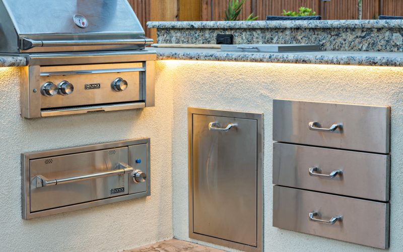 BBQGrills.com Best Outdoor Kitchen Storage of 2023 - Access Doors, Drawers, and More