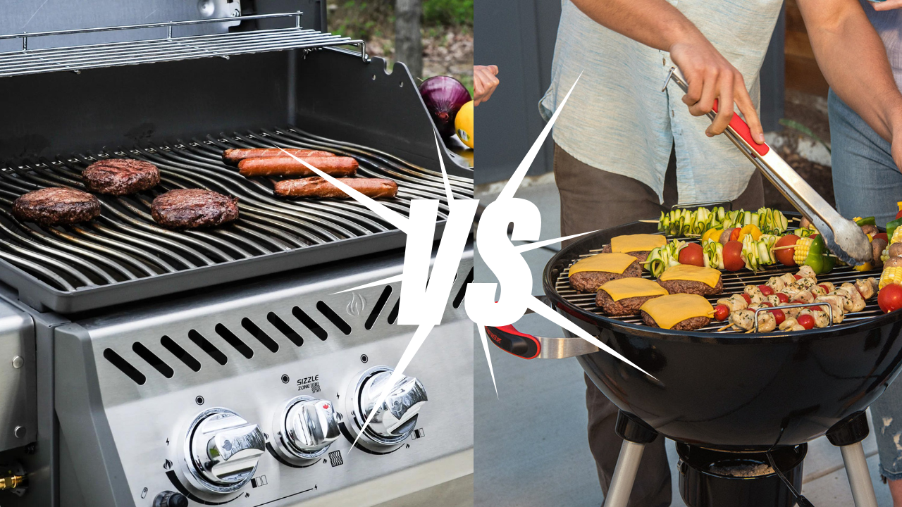 Gas vs Charcoal Grill