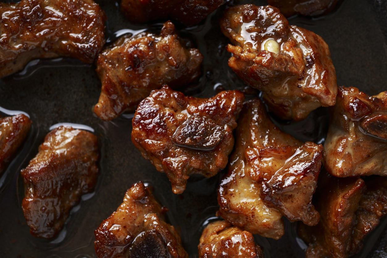 Sweet & Sticky Pork Riblets Recipe