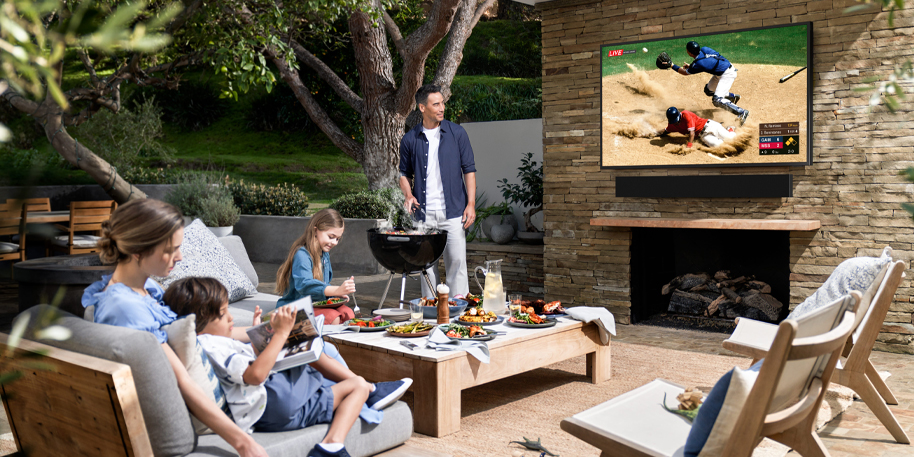BBQGrills.com Update Your Backyard Patio Outdoor Rated TVs